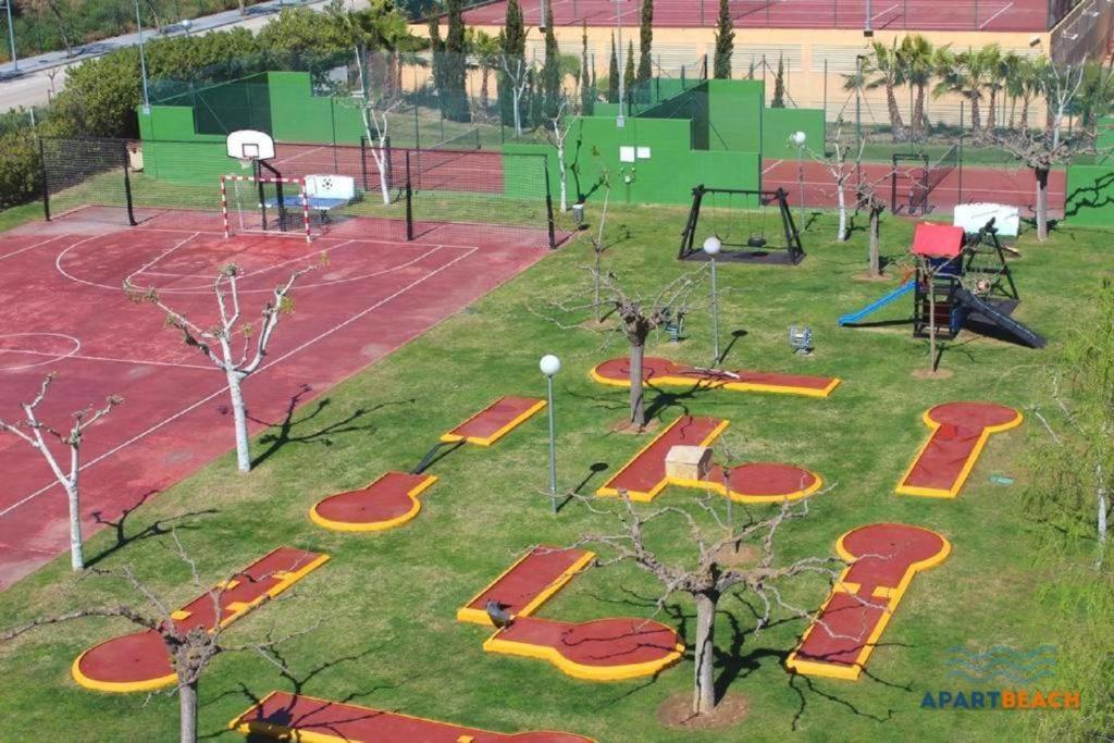 Apartbeach Los Juncos 2 Residencial Y Junto Playa La Pineda Ngoại thất bức ảnh